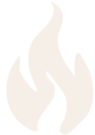 flame icon cream